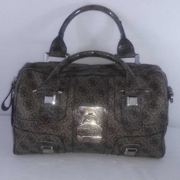 GUESS Handbags - GUESS MONOGRAM HANDBAG